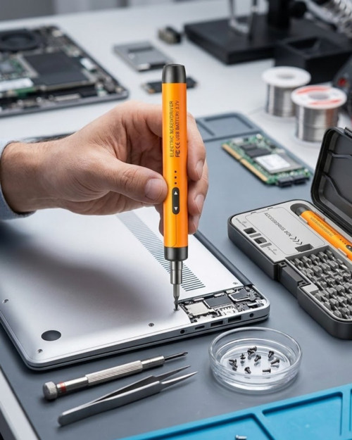 Kablosuz Alüminyum Gövdeli Elektrikli Tornavida 38 Uçlu Teknik Servis Seti - RFIOVS4468-2435
