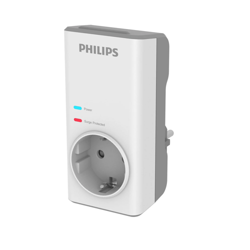 PHILIPS CHP7010W/10 Tekli Akım Korumalı Priz 1140 Joules (Beyaz)(1923) - RFIOVS9515-2835