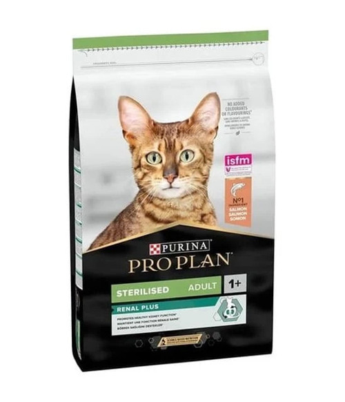 Sterilised Kısırlaştırılmış Kediler İçin Somonlu Kedi Maması 10 kg