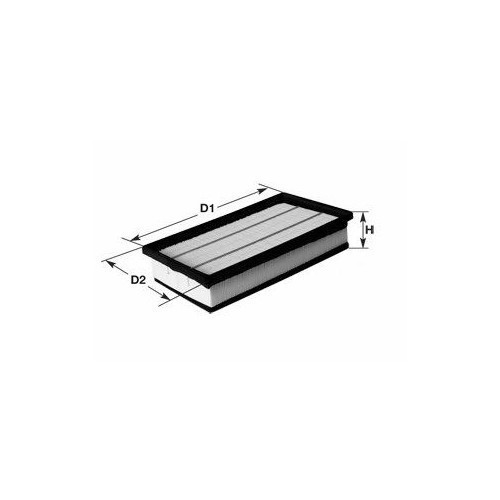 Bosch 1457433327 Hava Fıltresı P407-C5 (04-)- Jumpy-Expert (07-)