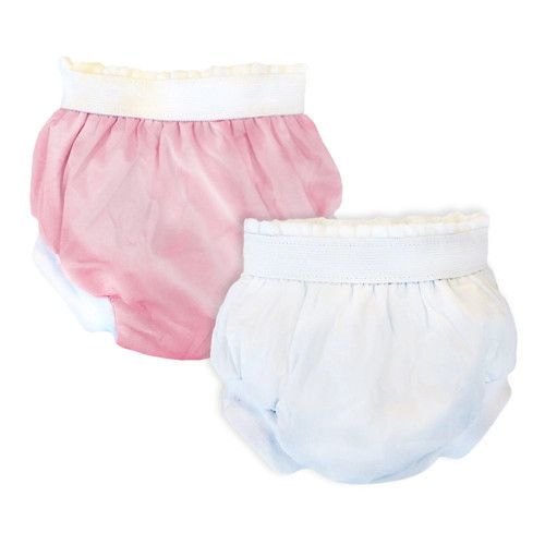 2'li Lüks Alıştırma Külodu 10-15 kg - Beyaz/Pembe