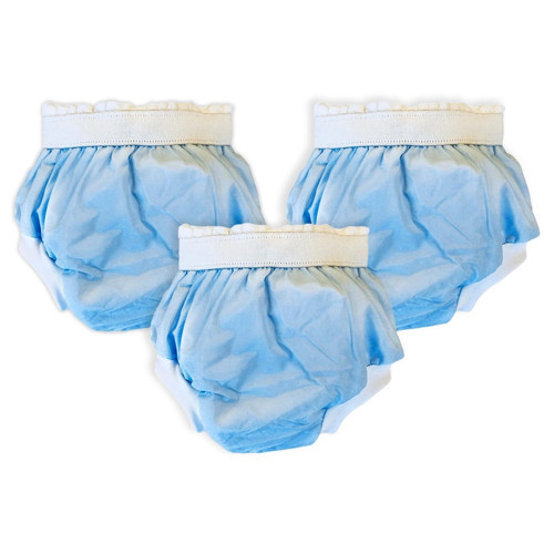 3'lü Alıştırma Külodu 16-22kg - Mavi