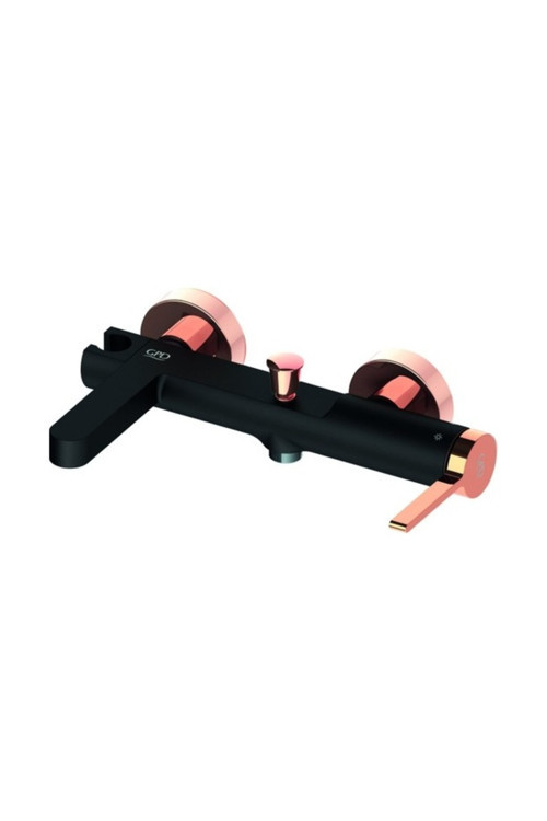 Gildo Banyo Bataryası Siyah Rose-Gold-Mbb165-S-R