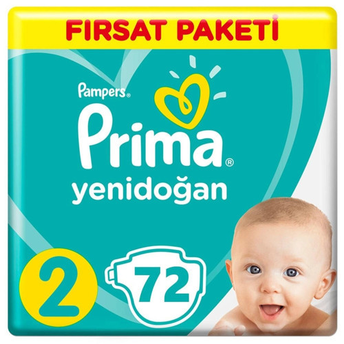 Bebek Bezi Aktif Bebek 2 Beden 72 Adet Fırsat Paketi