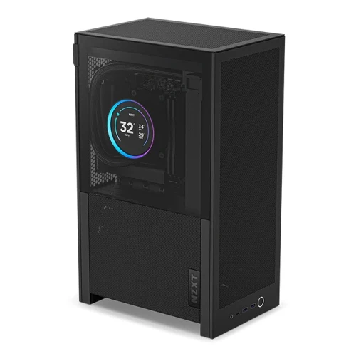 H2 FLOW Mini-ITX CI-H21FB-01 Siyah Gaming (Oyuncu) Kasa