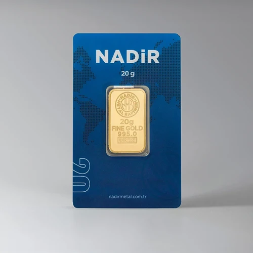 Nadir 20 Gram 995 Külçe Altın