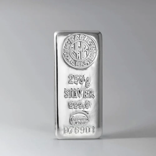 Nadir 250 Gram Külçe Gümüş