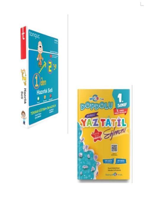 Tonguç 1'den 2'ye Hazırlık Seti ve Tatil Kitabı