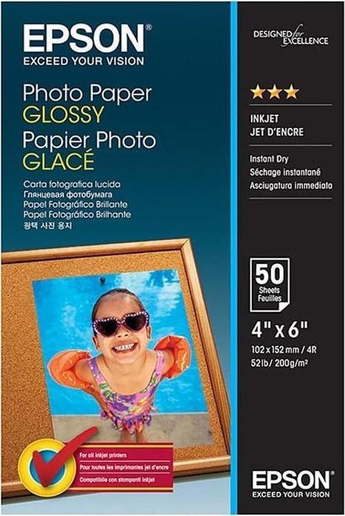Fotoğraf Kağıdı 10x15 200Gram 50'li   C13S042547
