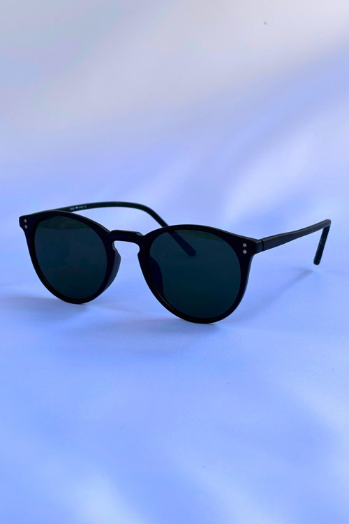 UV400 Korumalı Unisex Yuvarlak Şık Güneş Gözlüğü
