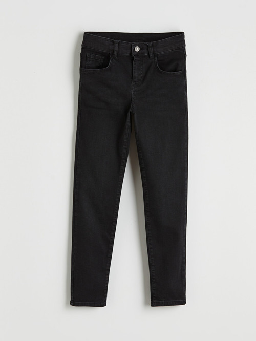 LCW Kids Siyah Süper Skinny Fit Erkek Çocuk Jean Pantolon