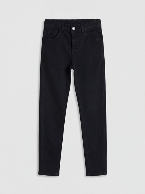 LCW Kids Siyah Süper Skinny Fit Erkek Çocuk Jean Pantolon