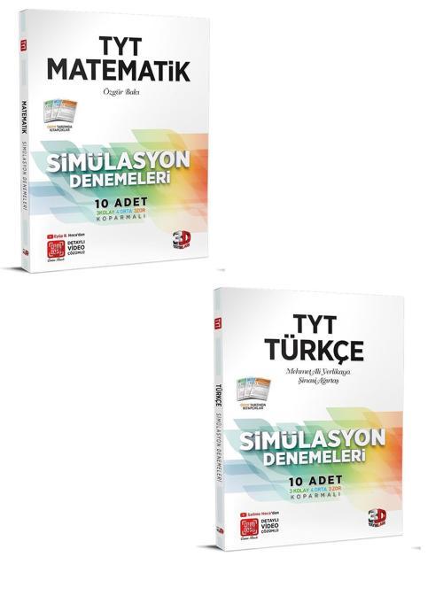 3D Yayınları 2024 Tyt Matematik Türkçe Deneme Seti