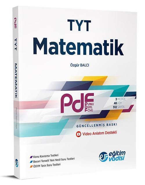 Eğitim Vadisi Tyt Matematik Pdf Planlı Ders Föyü Yeni 2022