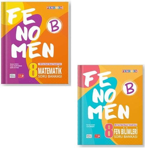 Fenomen Okul 2024 8. Sınıf Lgs Matematik Fen Bilimleri B Soru Seti