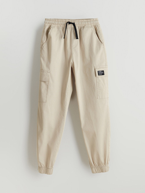 Lcw Kids Gri Beli Lastikli Erkek Çocuk Kargo Jogger Pantolon