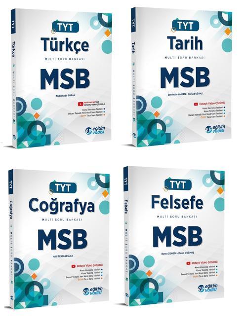 Eğitim Vadisi 2024 Tyt Sözel Msb Multi Soru Bankası Seti