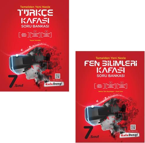 Kafadengi 2024 7. Sınıf Türkçe Fen Bilimleri Kafası Soru Bankası Seti