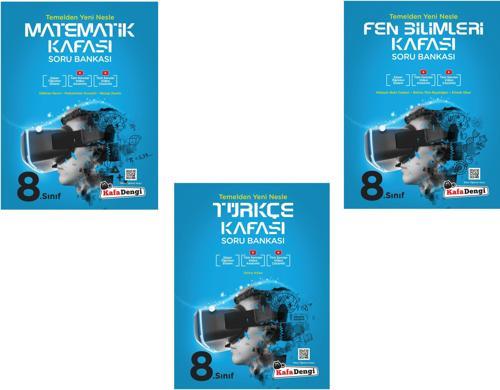 Kafadengi 2024 8. Sınıf Lgs Matematik Türkçe Fen Kafası Soru Seti