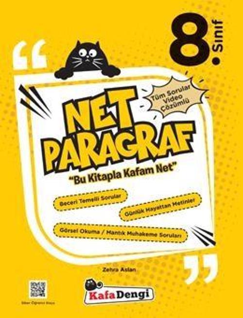 Kafadengi 2024 8. Sınıf Lgs Paragraf Net Soru Bankası
