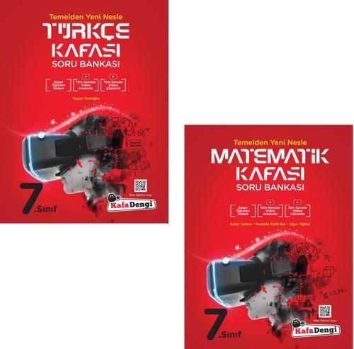 Kafadengi 2024 7. Sınıf Türkçe Matematik Kafası Soru Bankası Seti