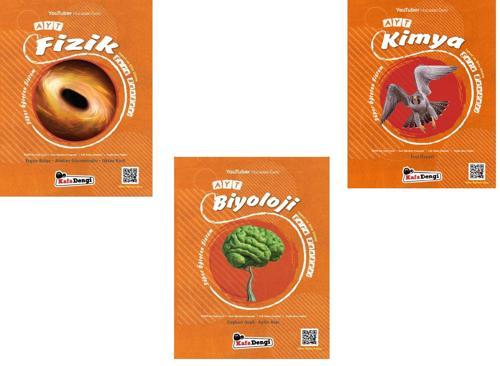 Kafadengi 2024 Ayt Fizik Kimya Biyoloji Temel Ve Orta Soru Bankası Seti