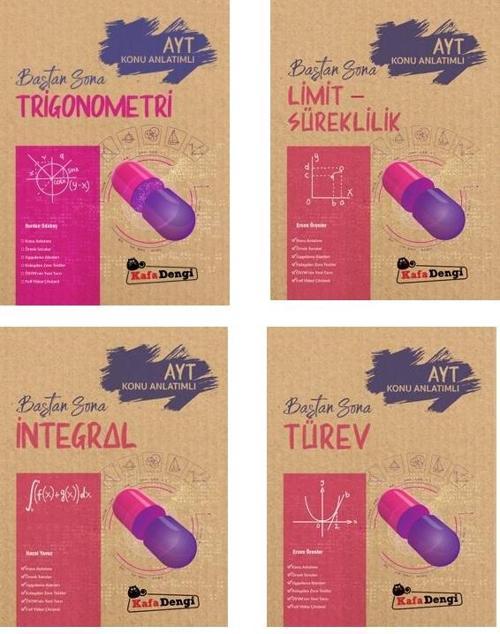Kafadengi 2024 Ayt Trigonometri + Limit Süreklilik + Türev + İntegral Seti