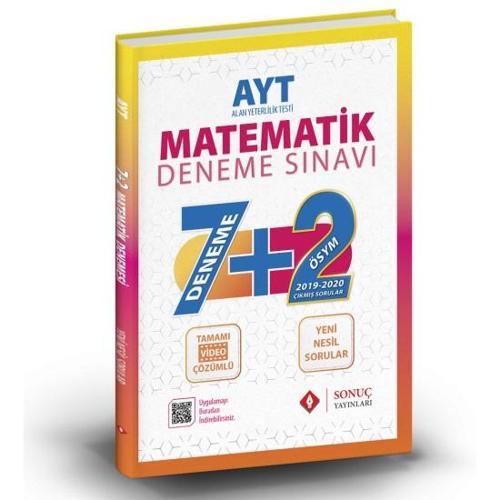 Sonuç Yayınları Ayt Matematik 7+2 Deneme 2023