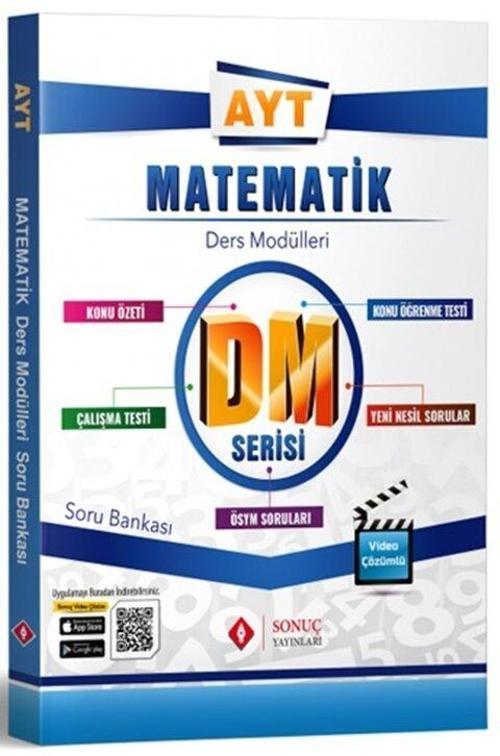 Sonuç Yayınları Ayt Matematik Dm Serisi Soru Bankası 2023