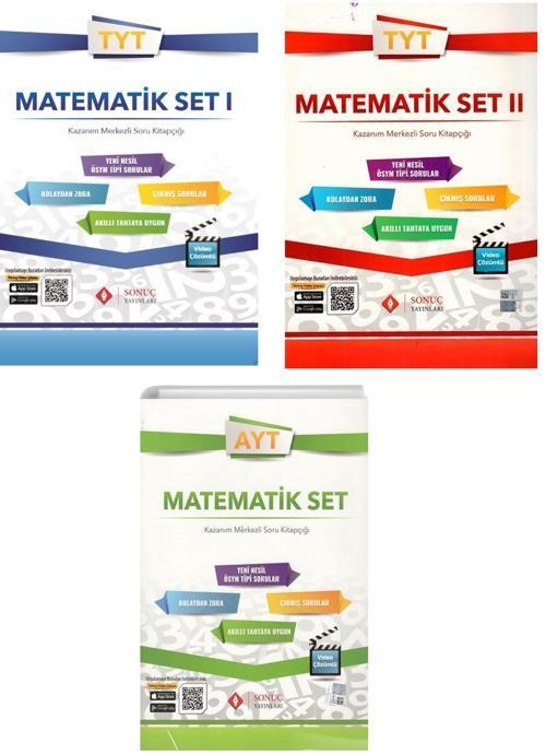 Sonuç Yayınları Tyt Ayt Matematik Modüler Seti 2023