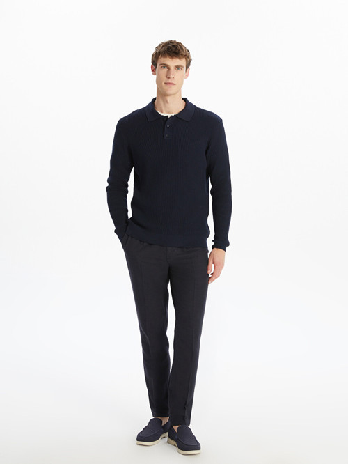 LCW Vision Lacivert Standart Kalıp Gabardin Erkek Pantolon