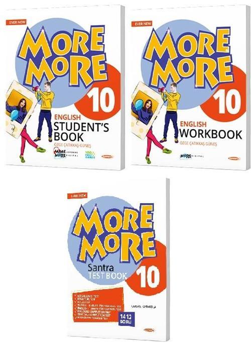 Kurmay Elt 2024 10. Sınıf More & More Student Book + Test Book