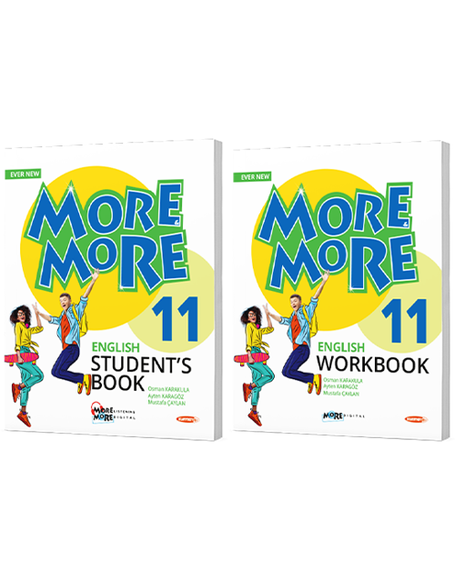 Kurmay Elt 2024 11. Sınıf More & More Students Book + Workbook