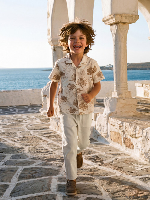 LCW Kids Gri Beli Lastikli Erkek Çocuk Pantolon