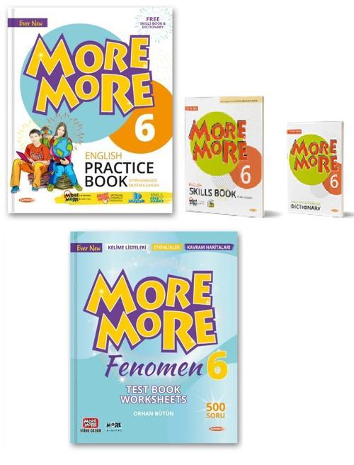 Kurmay Elt 2024 6. Sınıf More & More Pratice Book + Test Book