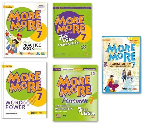 Kurmay Elt 2024 7. Sınıf More & More 5 Li Tam Set Pb+Tb+Wp+St+Reading