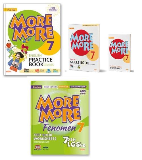 Kurmay Elt 2024 7. Sınıf More & More Pratice Book + Test Book
