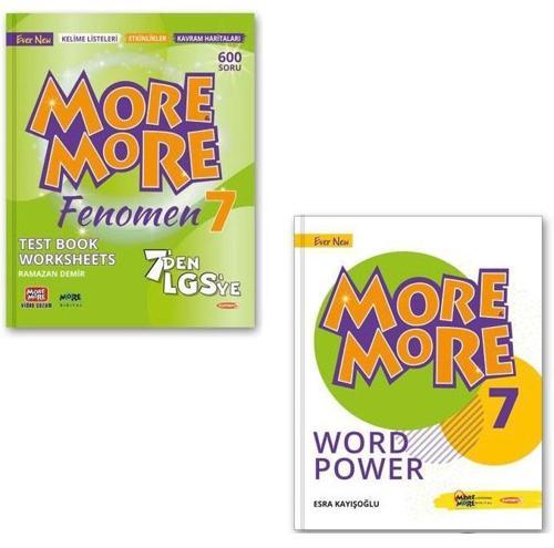 Kurmay Elt 2024 7. Sınıf More & More Test Book + Word Power