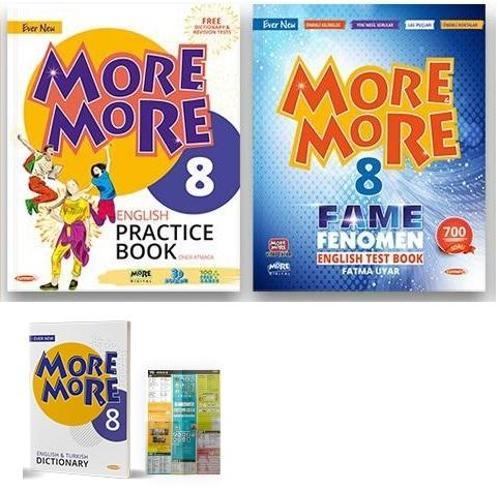Kurmay Elt 2024 8. Sınıf More & More Pratice Book + Fame Test Book