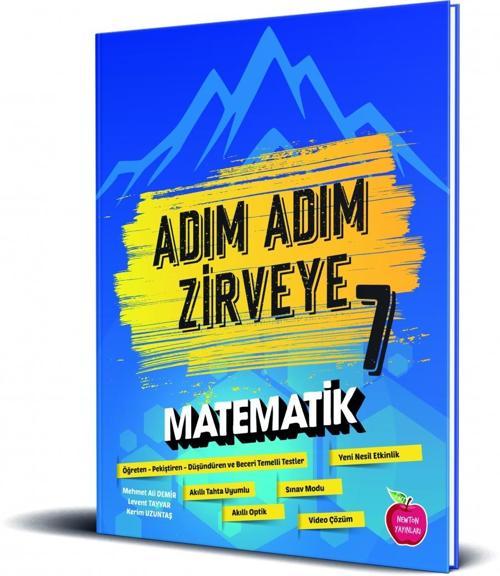 Newton 7. Sınıf Matematik Adım Adım Zirveye Soru Bankası 2023