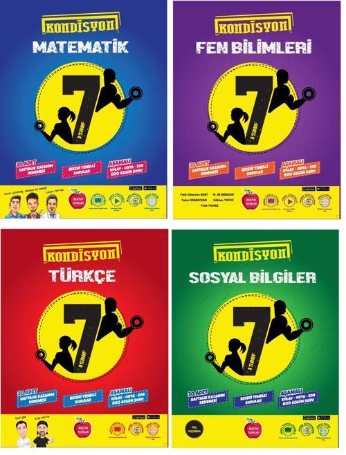 Newton Yayınları 7. Sınıf Kondisyon Deneme Seti 4 Kitap 2023