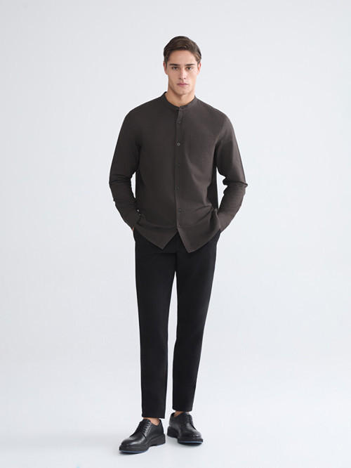 LCWAIKIKI Classic Siyah Dar Kalıp Erkek Chino Pantolon