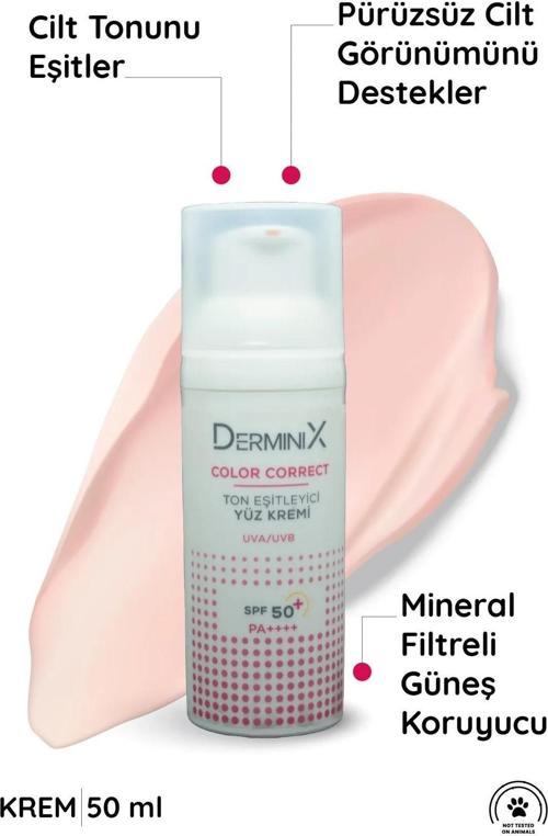 Leke Karşıtı ve Cilt Tonu Eşitleyici Yüz Güneş Koruyucu Krem 50 Spf