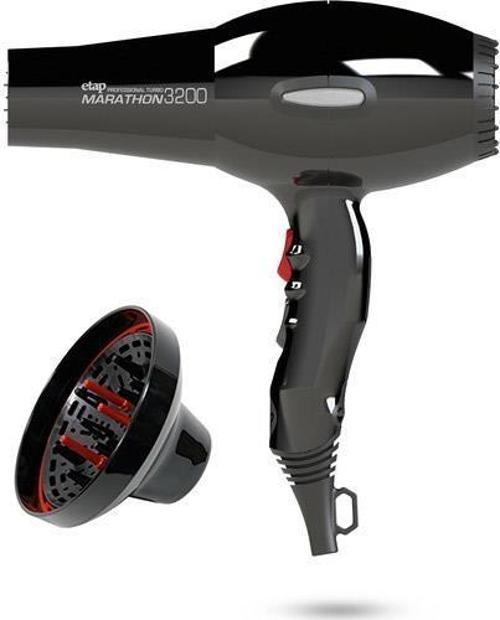 3200 Marathon + Curly 2200 W Profesyonel Saç Kurutma Makinesi
