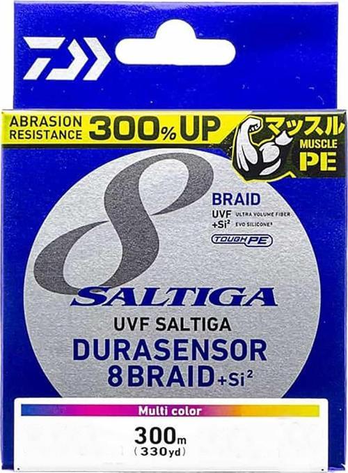Saltiga 8 Braid Dura 300m Multicolor İp Misina