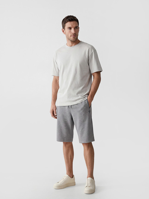 LCWAIKIKI Classic Gri Regular Fit Erkek Şort