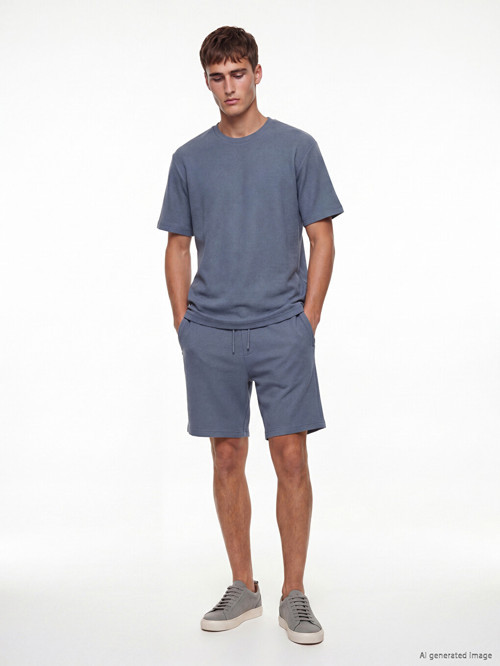 LCW Vision İndigo Regular Fit Erkek Şort