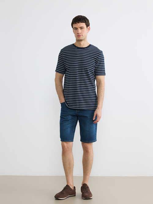 LCW Jeans İndigo Standart Kalıp Erkek Jean Şort