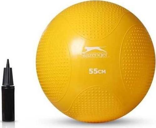 55cm Anti-Burst Gymball Sarı (Pompa Dahil) Pilates Topu