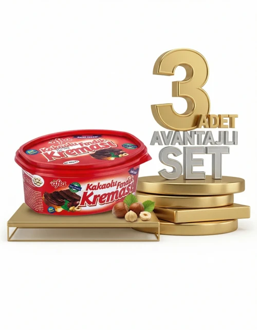 Kakaolu Fındık Kreması 3x400 Gr